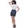 Steady Clothing Shorts pour femmes - Bouton dancrage Bleu foncé XL
