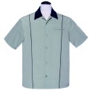 Steady Clothing Vintage Bowling Shirt - The Shuckster Mint Green