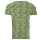 King Kerosin Vintage T-Shirt - Born To Kill Camouflage L