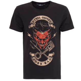 King Kerosin Regular T-Shirt - Devil Inside M