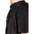 Black Pistol Denim Mini Skirt - Sibyl