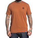 Sullen Clothing T-Shirt - Spider Bite Rust Brown L