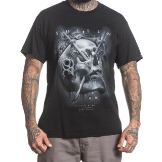 Sullen Clothing T-Shirt - Silver Badge