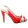 Banned High Heel Sandals - Mary Lou Red