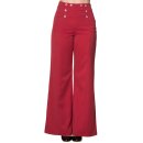 Dancing Days Marlene Trousers - Stay Awhile Red