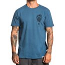Sullen Clothing T-Shirt - Connaissez votre ennemi Steel Bleu S
