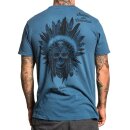 Sullen Clothing T-Shirt - Connaissez votre ennemi Steel Bleu 3XL