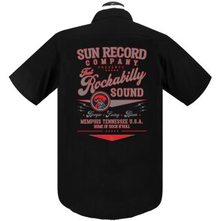 Sun Records par Steady Clothing Worker Shirt - That Rockabilly Sound 3XL