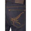 Pantalon Jeans King Kerosin - Authentique Selvedge Bleu Foncé