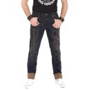 King Kerosin Jeans Trousers - Rust And Dust W31 / L34