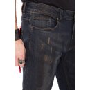 King Kerosin Jeans Hose - Rust And Dust W33 / L32