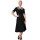 Dancing Days Vintage Dress - Caviar Black L