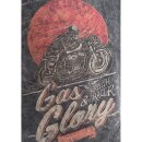 King Kerosin Vintage T-Shirt - Gas & Glory Black