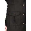 Black Pistol Ladies Coat - Moon Coat XL