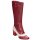 Dancing Days Vintage High Boots - Say My Name Burgundy 38