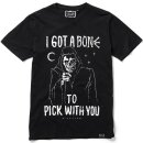 Killstar Unisex T-Shirt - Pick A Bone M