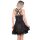 Aderlass Gothic Mini Dress - Gather Art Denim XXL