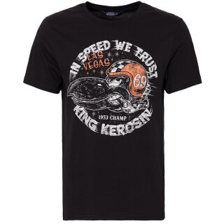 Camiseta regular de King Kerosin - En Speed confiamos en S
