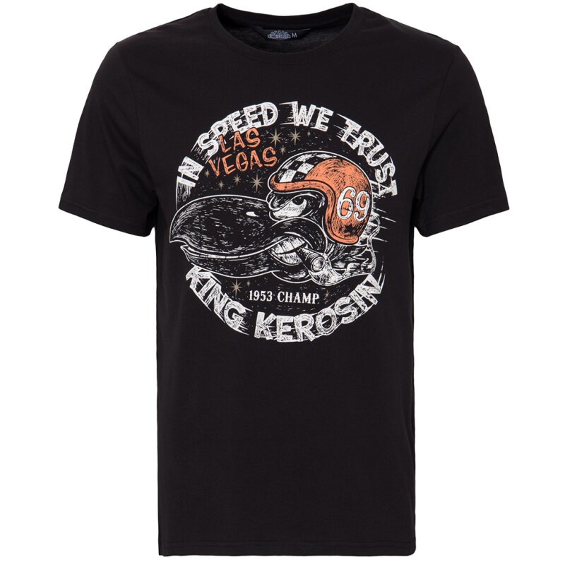 King Kerosin Regular T-Shirt - In Speed We Trust M