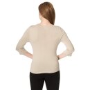 Banned Vintage Ladies Jumper - Addicted Sweater Olive Beige XL