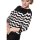 Maglione Dancing Days knitted - Vanilla Top Black XL