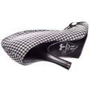Dancing Days High Heel Pumps - String Of Pearl Houndstooth