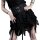 Burleska Burlesque Mini Skirt - Shadow Black
