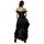 Vestido corsé burlesco - Encaje Rey de Versalles Negro 38