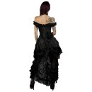 Vestido corsé burlesco - Encaje Rey de Versalles Negro 40