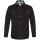 King Kerosin Woodcutter / Denim Kevlar Reversible Jacket - Turning Shirt Navy-Cream M