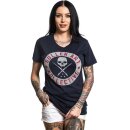 Sullen Clothing Ladies T-Shirt - Badge Of Honor Harbor Obsidian