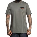T-shirt Sullen Clothing - Blaq Wolf XL