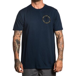 Sullen Clothing T-Shirt - Badge Of Honour Midnight Blue L