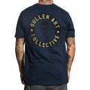 Sullen Clothing T-Shirt - Badge Of Honour Midnight Blue L