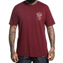 Sullen Clothing T-Shirt - Engage Burgunderrot S