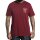 Maglietta Abbigliamento Sullen - Engage Burgundy Red S