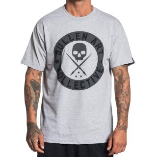 Sullen Clothing T-Shirt - Everyday Badge Hellgrau S