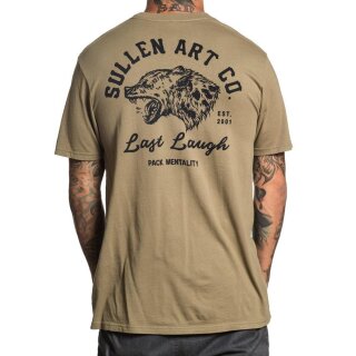 Sullen Clothing T-Shirt - Last Laugh Oliv XL