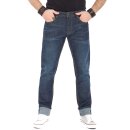 Pantaloni King Kerosin Jeans - Robin Dark Blue W36 / L32