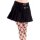Black Pistol Pleated Mini Skirt - Buckle Mini Denim L