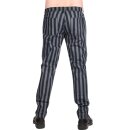 Black Pistol Jeans Trousers - Close Pants Stripe Grey 32