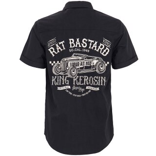 King Kerosin Short Sleeve Worker Shirt - Rat Bastard