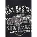 King Kerosin Short Sleeve Worker Shirt - Rat Bastard S