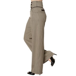 Dancing Days Marlene Trousers - Swept Off Her Feet Brown