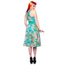 Robe licou Dancing Days - Tropical Blue Floral XS