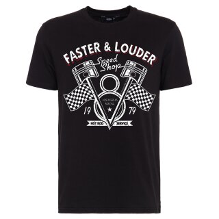 Camiseta regular King Kerosin - Faster & Louder S