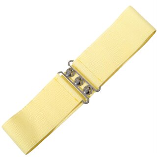Banned Stretch Belt - Vintage Bond Light Yellow