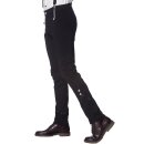 Pantaloni in tessuto vintage con bretelle Banned - Winston XL