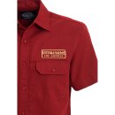 King Kerosin Vintage Worker Shirt - Speed Shop CA Red