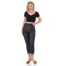 Steady Clothing Crop Top - Isabelle Black